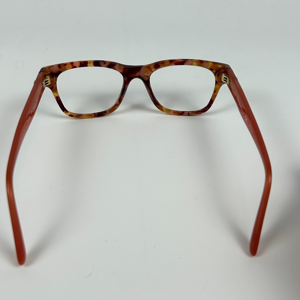 Tory Burch TY2098 1758 Women Eyeglasses Frame Orange Tortoise Shell 48-18-140 mm - Picture 7 of 10